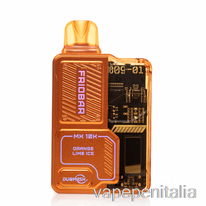 Vape In Italia Freemax Friobar Mx 10k Ghiaccio Arancione Lime Usa E Getta